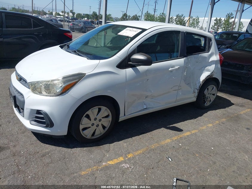 Vin: kl8cb6sa0hc758682, lot: 46200780, chevrolet spark ls cvt 20172