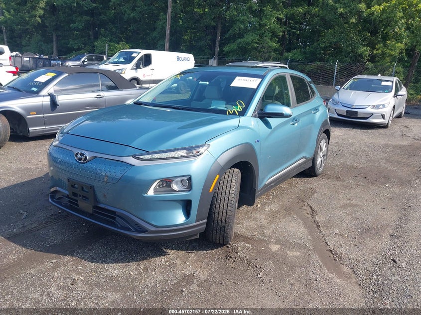 2019 HYUNDAI KONA EV auction photo 2