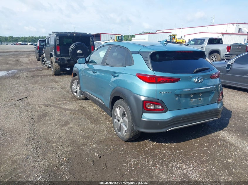 2019 HYUNDAI KONA EV auction photo 3