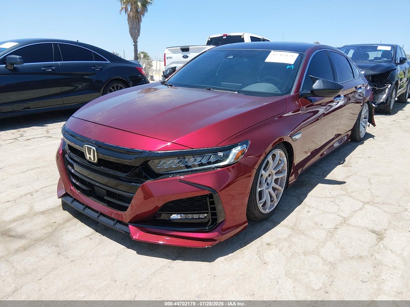 Vin: 1hgcv2f34ma010124, lot: 46200807, honda accord sport 2.0t 20212