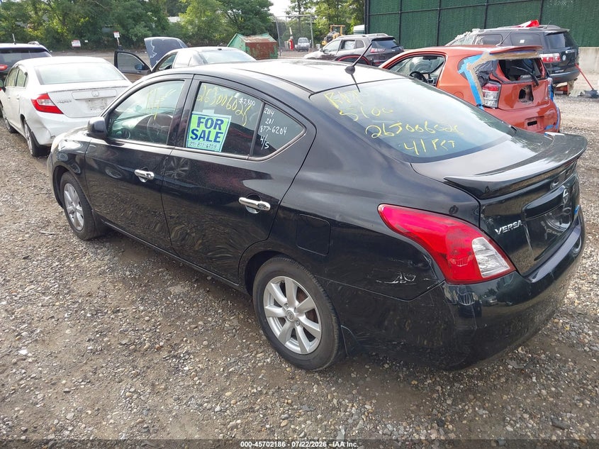 Vin: 3n1cn7ap2el832844, lot: 46200814, nissan versa 1.6 sv 20143