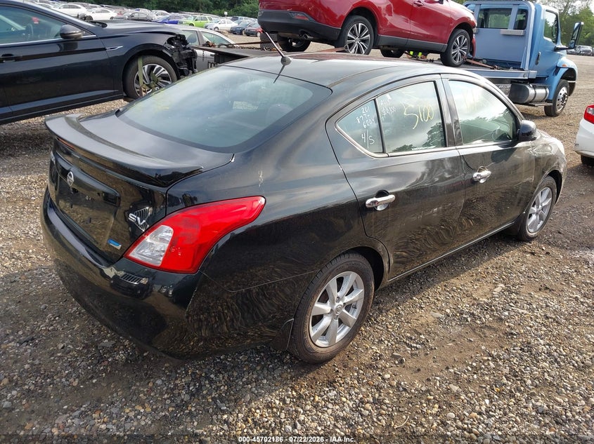 Vin: 3n1cn7ap2el832844, lot: 46200814, nissan versa 1.6 sv 20144