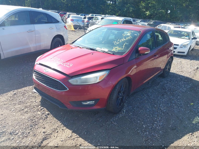 Vin: 1fadp3k29gl240630, lot: 46200831, ford focus se 20162