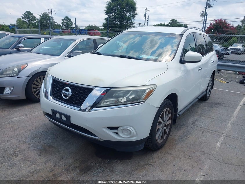2013 NISSAN PATHFINDER auction photo 2