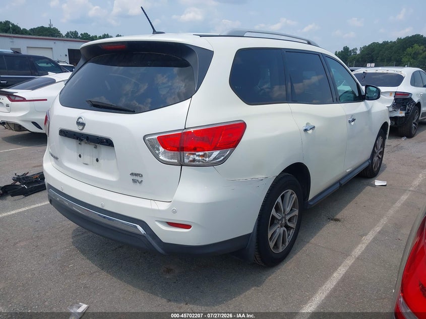2013 NISSAN PATHFINDER auction photo 4