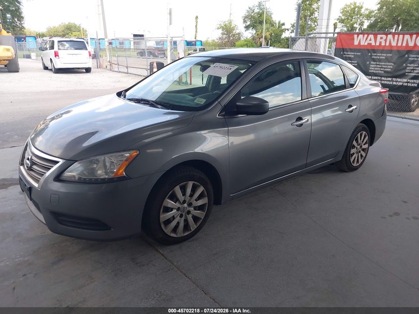 2015 NISSAN SENTRA auction photo 2