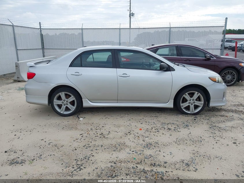 2013 TOYOTA COROLLA SEDAN 1.8L I-4 DOHC, VVT, 132HP