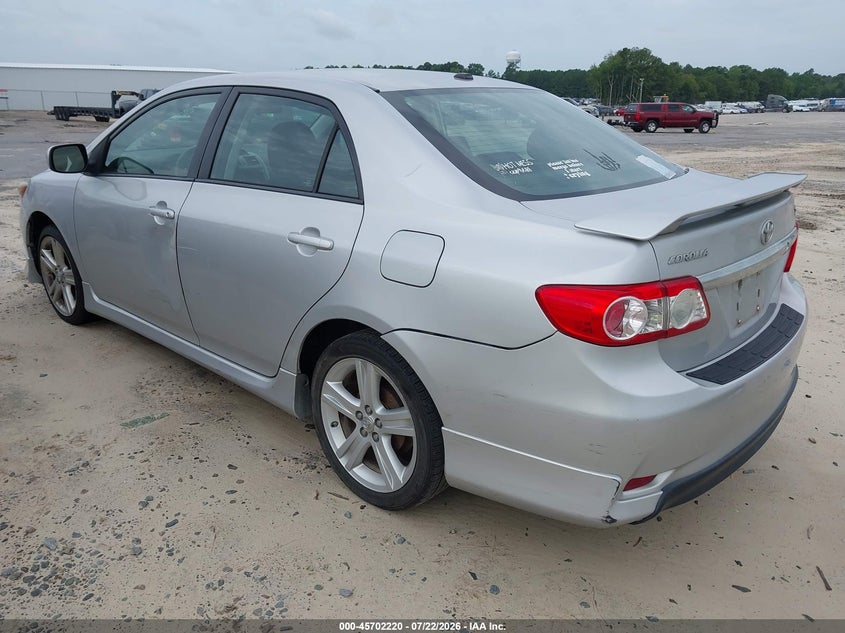 2013 TOYOTA COROLLA SEDAN 1.8L I-4 DOHC, VVT, 132HP