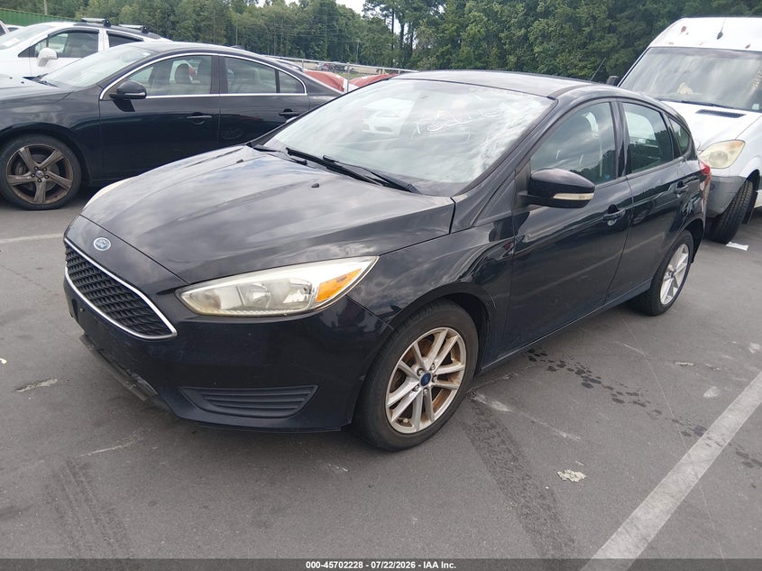 Vin: 1fadp3k25hl259189, lot: 46200856, ford focus se 20172