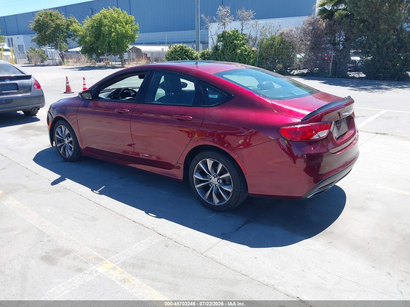 2015 CHRYSLER 200 auction photo 3