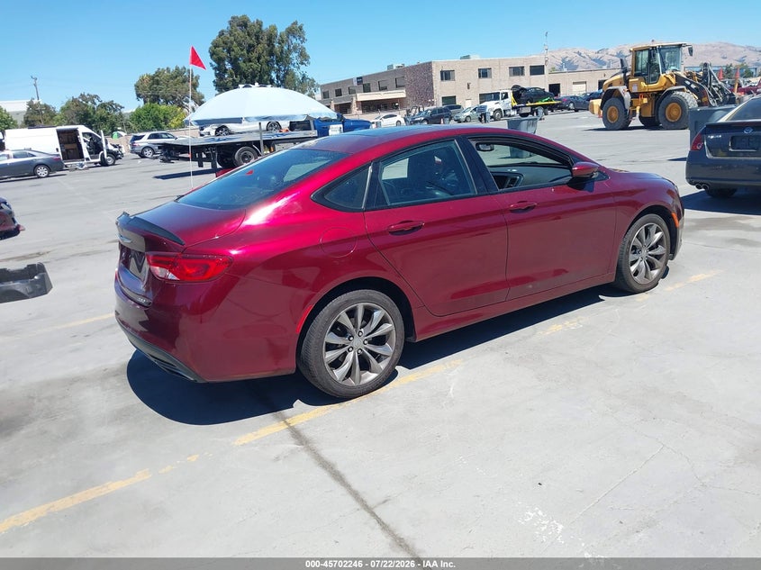 2015 CHRYSLER 200 auction photo 4