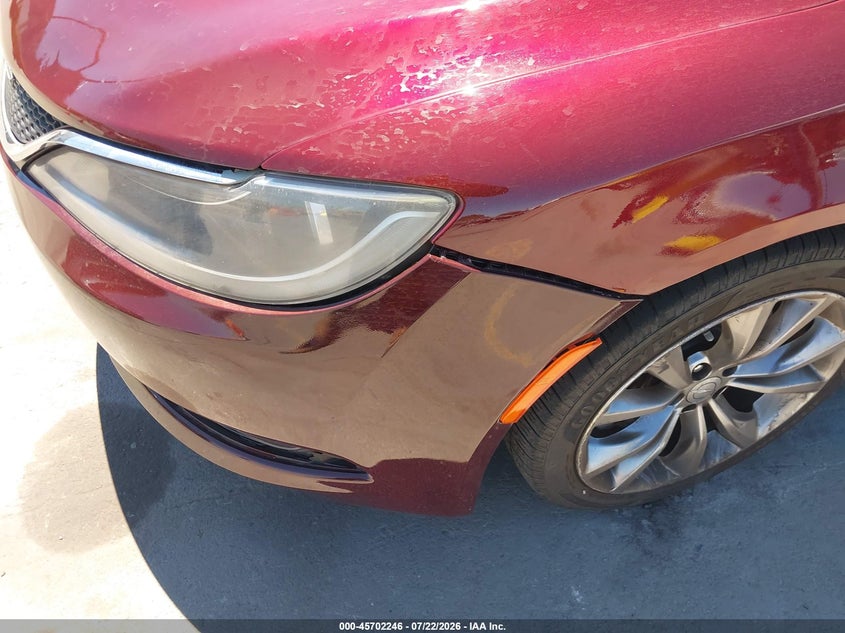 2015 CHRYSLER 200 auction photo 6
