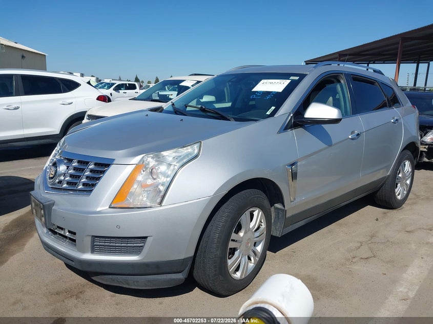 Vin: 3gyfnbe35es640659, lot: 46200881, cadillac srx luxury collection 20142