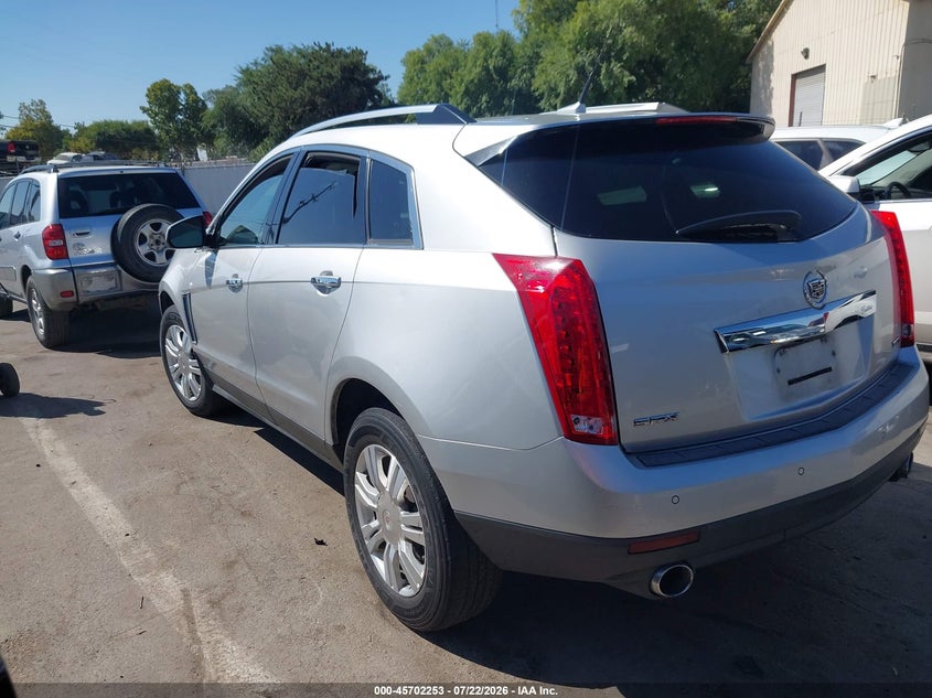 Vin: 3gyfnbe35es640659, lot: 46200881, cadillac srx luxury collection 20143