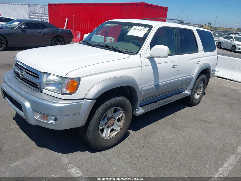 2000 Toyota 4Runner, Обычный износ, IAAI, VIN JT3GN87R9Y0150174 — фото 2