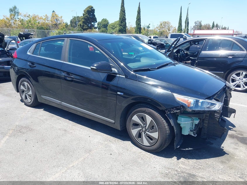 Vin: kmhc75lc3ju091203, lot: 46200892, hyundai ioniq hybrid sel 2018 img_1