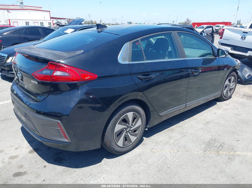 Vin: kmhc75lc3ju091203, lot: 46200892, hyundai ioniq hybrid sel 20184