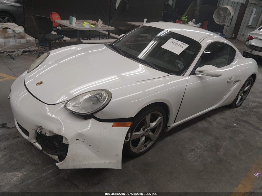 2007 PORSCHE CAYMAN auction photo 2