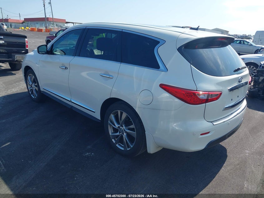 Vin: 5n1al0mm0ec500783, lot: 46200928, infiniti qx60 20143