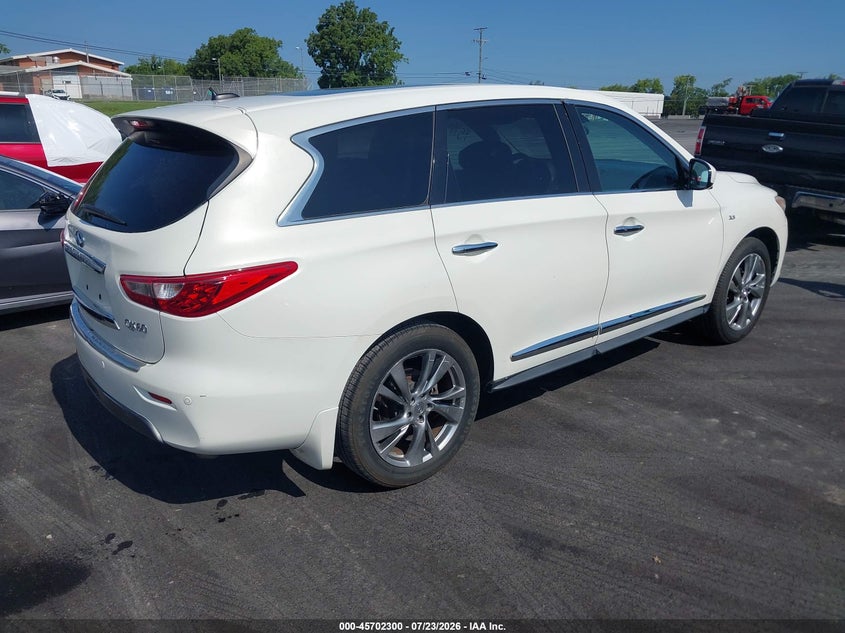 Vin: 5n1al0mm0ec500783, lot: 46200928, infiniti qx60 20144