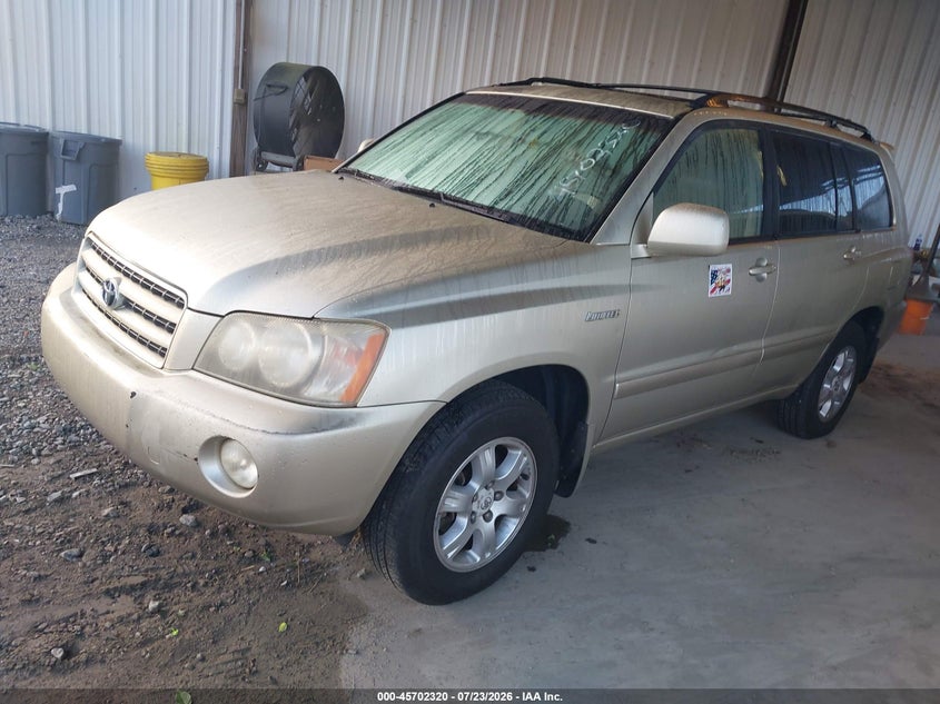 2003 TOYOTA HIGHLANDER auction photo 2