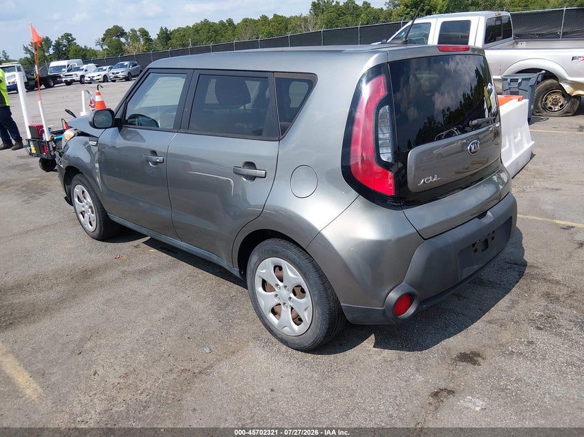 Vin: kndjn2a2xe7093674, lot: 46200949, kia soul 20143