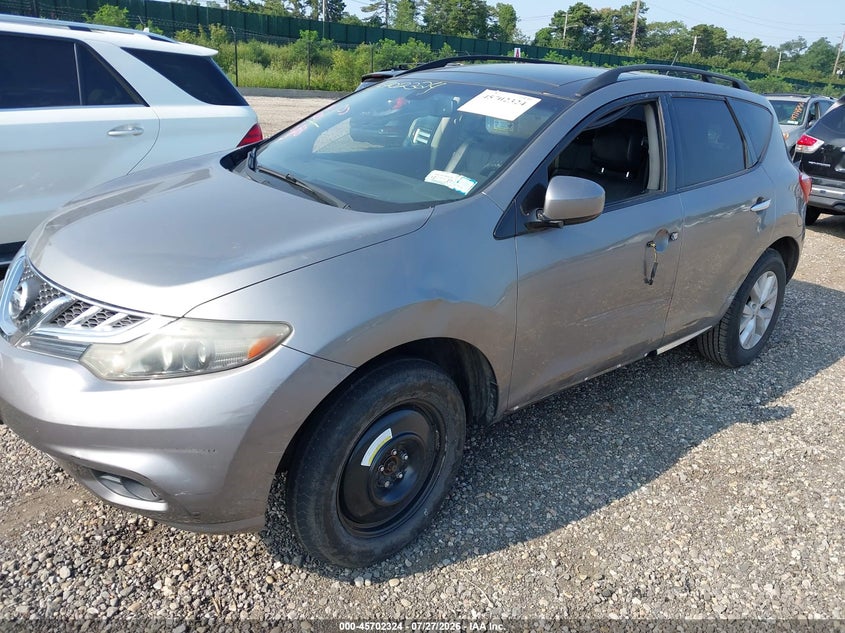Vin: jn8az1mw7bw177292, lot: 46200952, nissan murano sl 20112