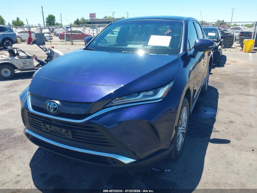 Vin: jteaaaah1mj069495, lot: 46200961, toyota venza limited 20212