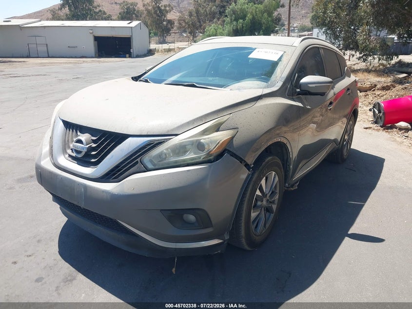 2015 NISSAN MURANO VIN 5N1AZ2MG1FN200292 nuotrauka 2