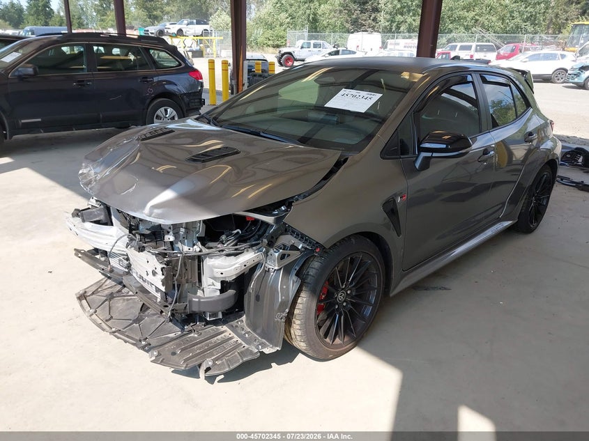 Vin: jtnabaae4pa006396, lot: 46200973, toyota gr corolla circuit edition 20232