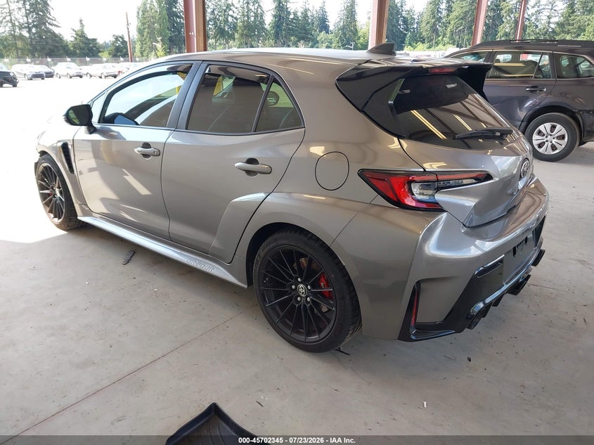 Vin: jtnabaae4pa006396, lot: 46200973, toyota gr corolla circuit edition 20233