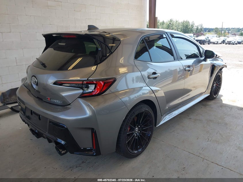 Vin: jtnabaae4pa006396, lot: 46200973, toyota gr corolla circuit edition 20234