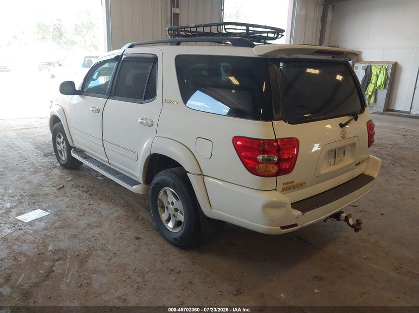 2002 TOYOTA SEQUOIA auction photo 3