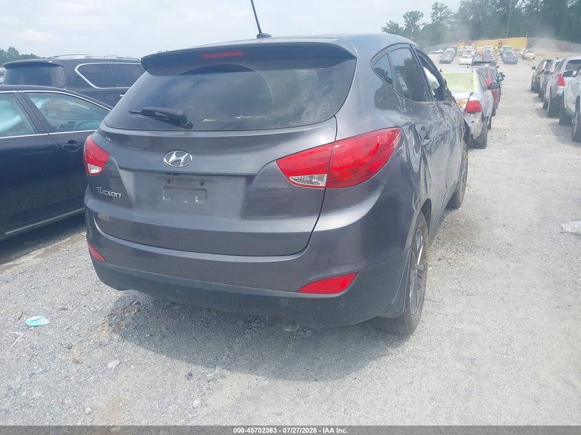 Vin: km8jt3af5fu008317, lot: 46200991, hyundai tucson gls 20154