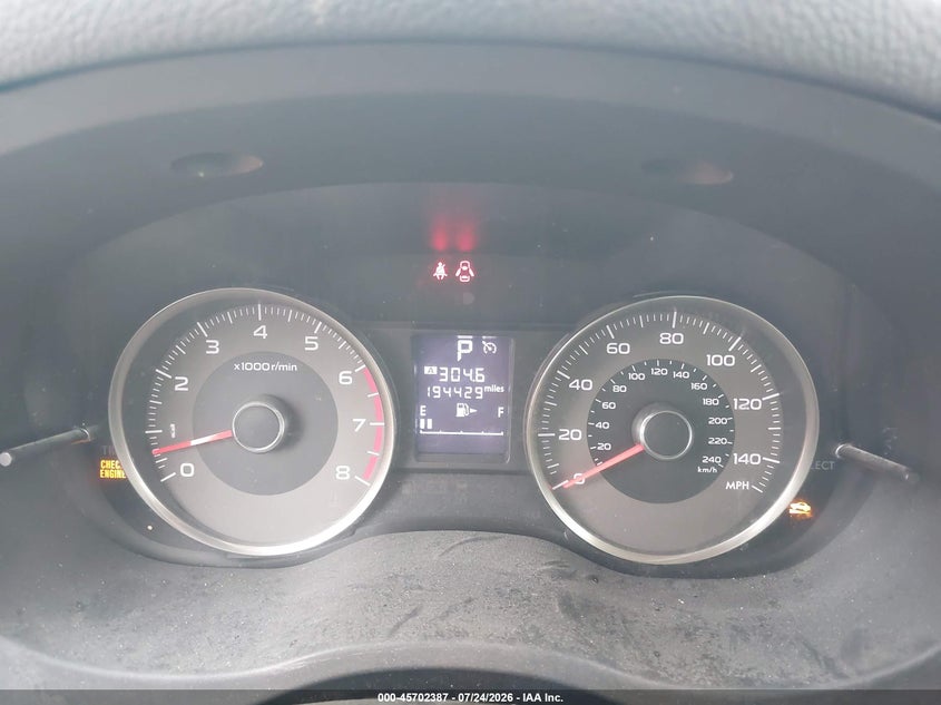 2015 SUBARU FORESTER auction photo 7