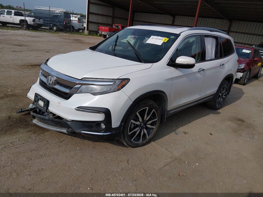 Vin: 5fnyf6h98lb020350, lot: 46201029, honda pilot awd touring 8 passenger 20202