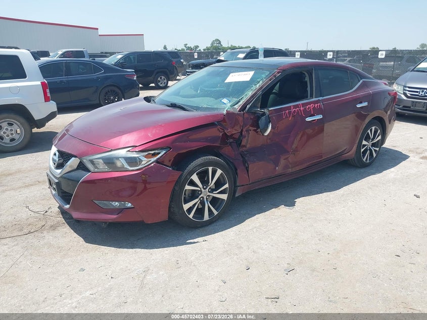 Vin: 1n4aa6ap8gc448050, lot: 46201031, nissan maxima 3.5 sl 20162