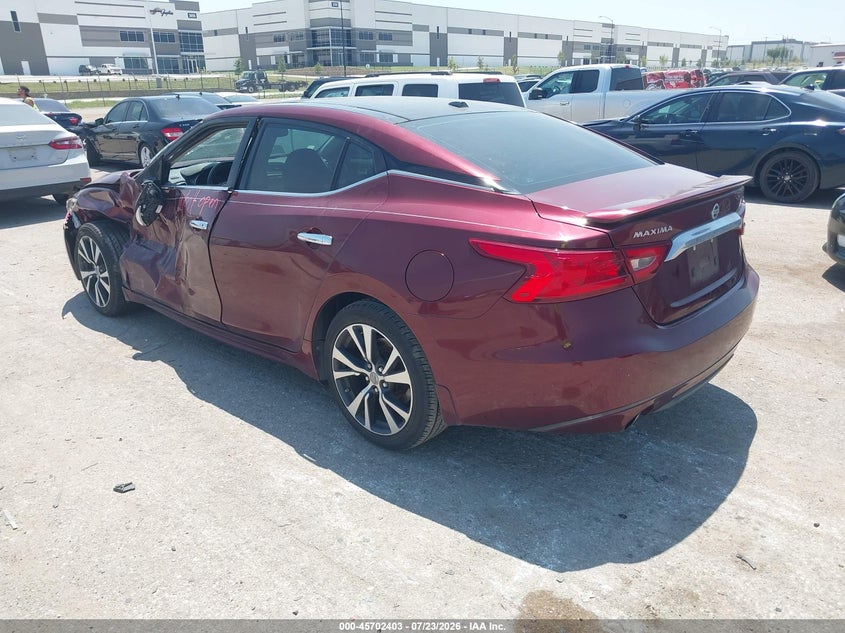 Vin: 1n4aa6ap8gc448050, lot: 46201031, nissan maxima 3.5 sl 20163