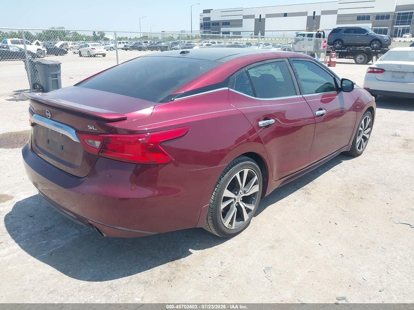 Vin: 1n4aa6ap8gc448050, lot: 46201031, nissan maxima 3.5 sl 20164
