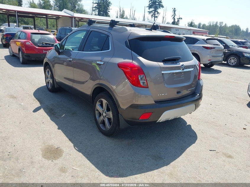 Vin: kl4cjhsb1eb634351, lot: 46201032, buick encore premium 20143
