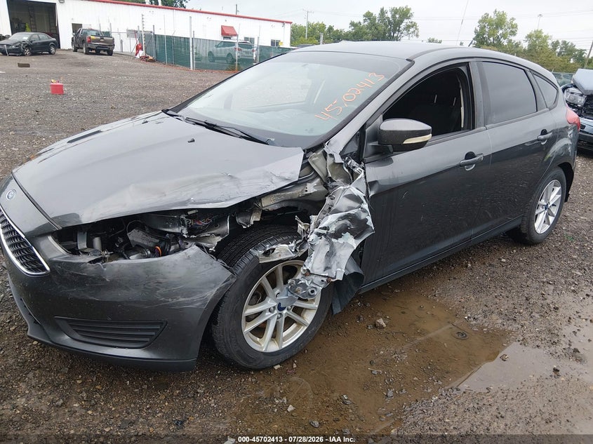 Vin: 1fadp3k2xjl228476, lot: 46201041, ford focus se 20182