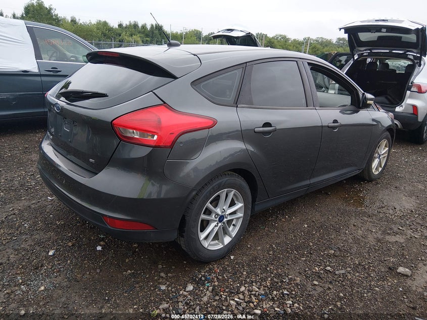 Vin: 1fadp3k2xjl228476, lot: 46201041, ford focus se 20184
