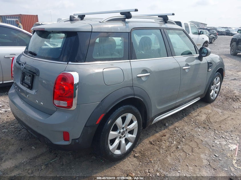 Vin: wmzys7c59k3f45969, lot: 46201047, mini countryman cooper 20194
