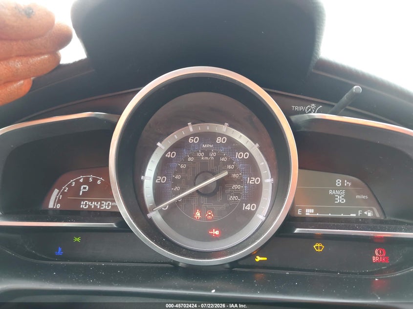 2017 TOYOTA YARIS IA auction photo 7