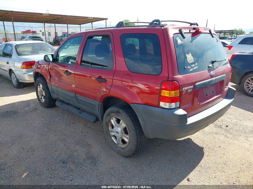 2004 FORD ESCAPE SPORT UTILITY VEHICLE 3.0L V-6 DOHC, 201HP