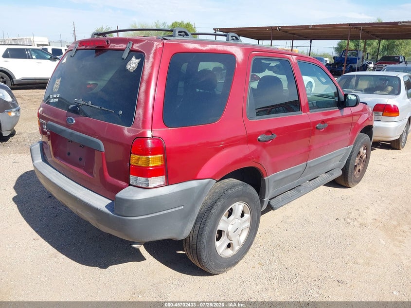 2004 FORD ESCAPE SPORT UTILITY VEHICLE 3.0L V-6 DOHC, 201HP