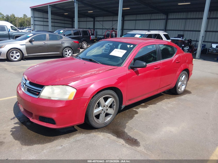 2013 DODGE AVENGER auction photo 2