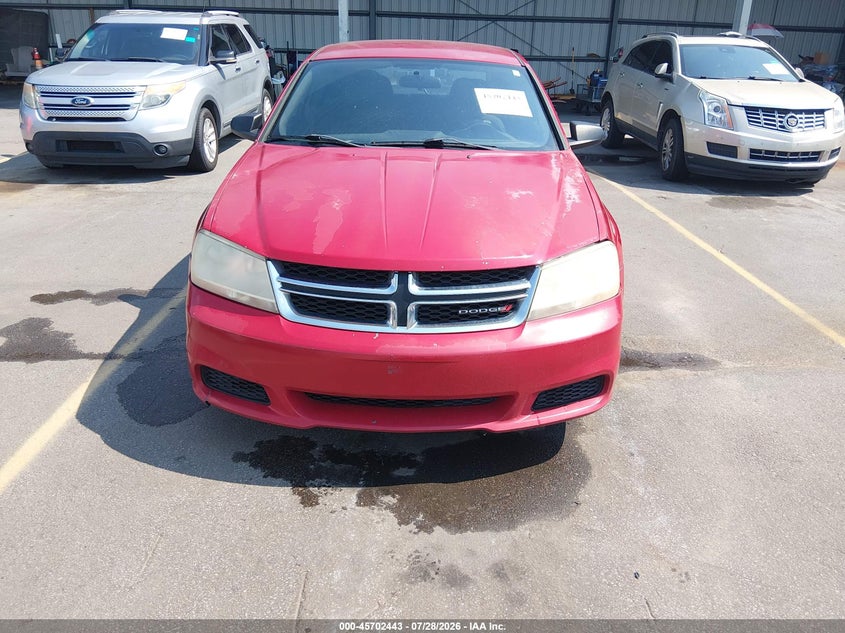 2013 DODGE AVENGER auction photo 6