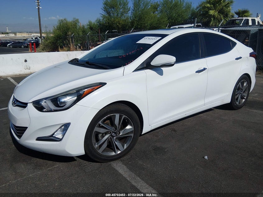 Vin: 5npdh4ae2eh504166, lot: 46201081, hyundai elantra limited 20142