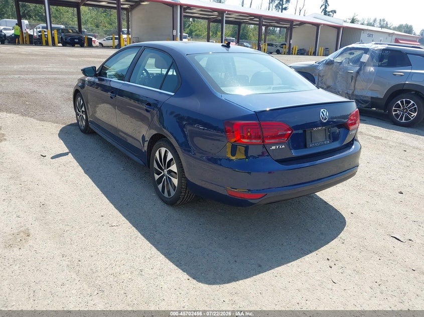2013 VOLKSWAGEN JETTA HYBRID auction photo 3